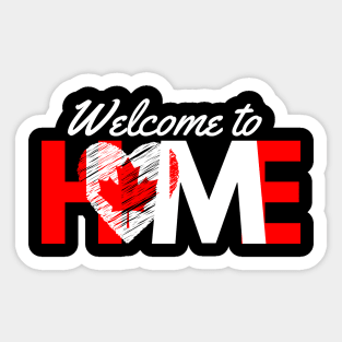 Welcome to Home Sticker